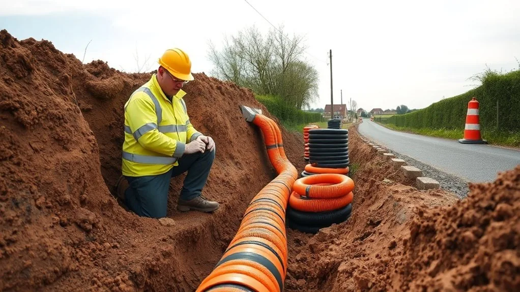 Electric Ducting Installation in Minster | Power Supply Cable Ducting